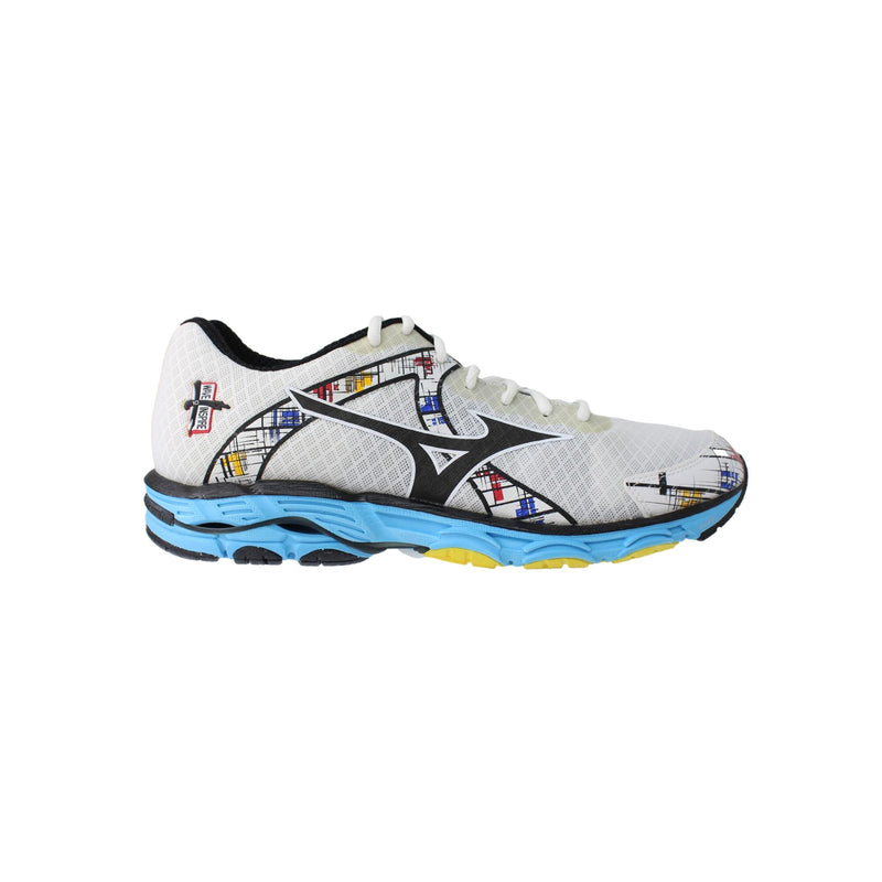 Mizuno Wave Inspire 10 White / Black / Blue  J1GD144709 Women's