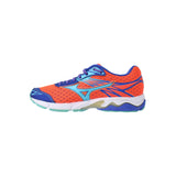 Mizuno Wave Catalyst Beige / Blue  J1GD163331 Women's