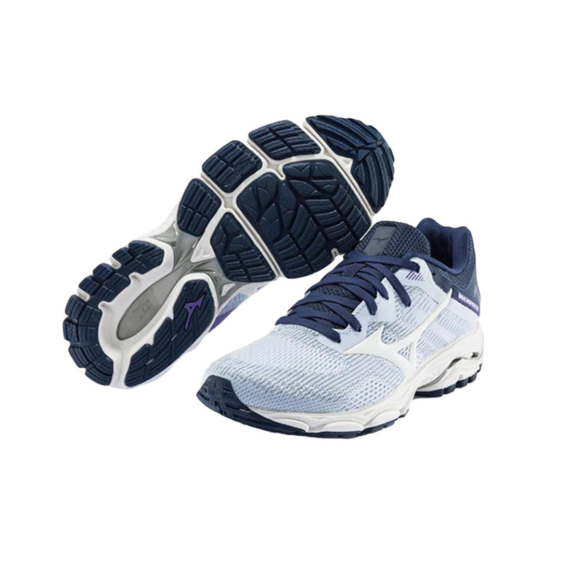 Mizuno Wave Inspire 16 Light Blue / White / Navy  J1GD204413 Women's