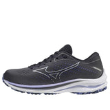 Mizuno Wave Rider 25 Black / White / Violet  J1GD210693 Women's