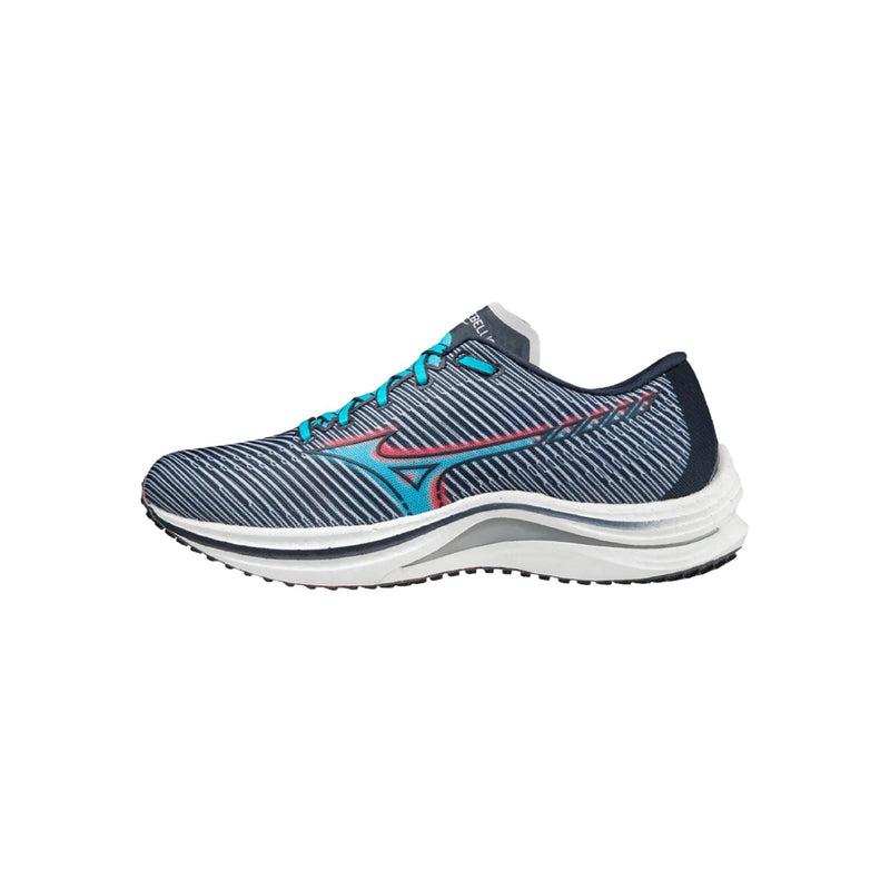 Mizuno Wave Rebellion India Ink / Scuba Blue / Cayenne  J1GD211728 Women's