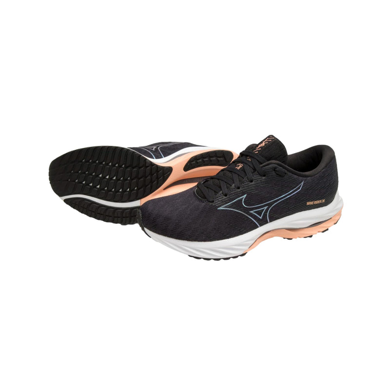 Mizuno Wave Rider 26 Odyssey Grey / Quicksilver  J1GD220322 Women's