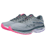 Mizuno Wave Rider 27 Pearl Blue / White  J1GD230621 Women's