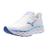 Mizuno Wave Sky 8 White / Mercury Blue / Mugen Blue  J1GD240221 Women's