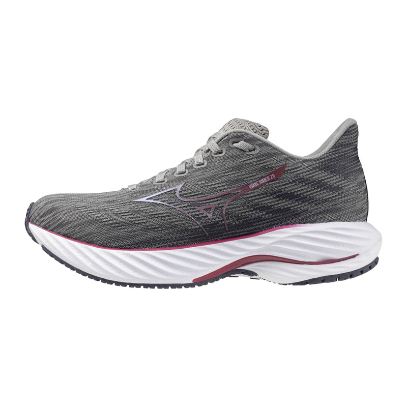 Mizuno Wave Rider 28 Ultimate Grey / Cosmo Chrome  J1GD240324 Women's