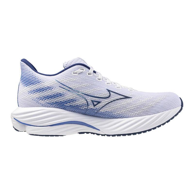Mizuno Wave Rider 28 White / Mugen Blue  J1GD240621 Women's