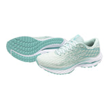Mizuno Wave Inspire 20 Eggshell Blue / White / Blue Turq  J1GD244426 Women's