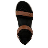 Vionic Walk Max Wanderer Walking Sandals Hazelnut Leather / Mesh  J3205M1200 Men's