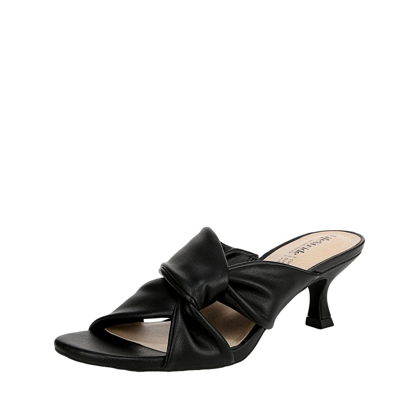 Life Stride Nori Heeled Sandal Black  J3849S1001 Women's