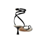 Veronica Beard Caterina Black Leather  J5002L2001 Women's