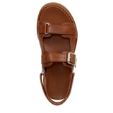 Naturalizer Ziva Sandal English Tea Brown  J5913S1200 Women's