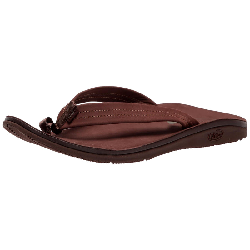 Chaco Classic Leather Flip Dark Brown  JCH107833 Men's