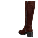 Journee Collection Jenicca Extra Wide Calf Brown  JENICCA-BRNXWC Women's
