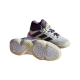 Adidas Court Stabil Indoor White / Aurora Metallic / Aurora Plum  JH5163 Men's