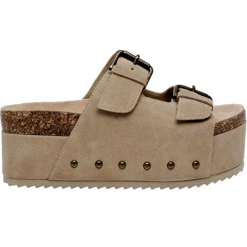 Steve Madden Kali Taupe Suede  KALI06S1-TPE Women's