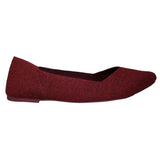 Mia Kerri Flyknit Flat Loafers Wine  KERRI-WINE Women's