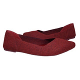 Mia Kerri Flyknit Flat Loafers Wine  KERRI-WINE Women's
