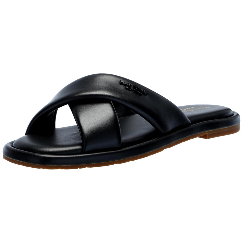Kate Spade New York Rio Crisscross Slide Black  KH360-BLK Women's