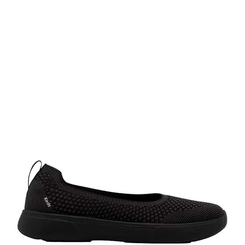 Keds BlissWalk Skimmer Black / Black  KW-BLISSK-5 Women's