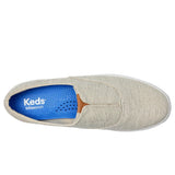 Keds Champion Round Toe Slip-On Cream  KW-RNCVO-5C Women's