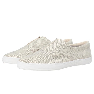 Keds Champion Round Toe Slip-On Cream  KW-RNCVO-5C Women's