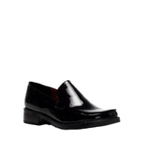 Franco Sarto Bocca Slip On Loafer Black Metallic Patent  L-BOCCA543 Women's