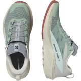 Salomon Sense Ride 5 Lily Pad / Rainy Day / Bleached Aqua  L47212300 Women's