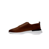 Wolf & Shepherd Crossover Longwing Brown / White  LC2-MFT-0701-200-D120 Men's