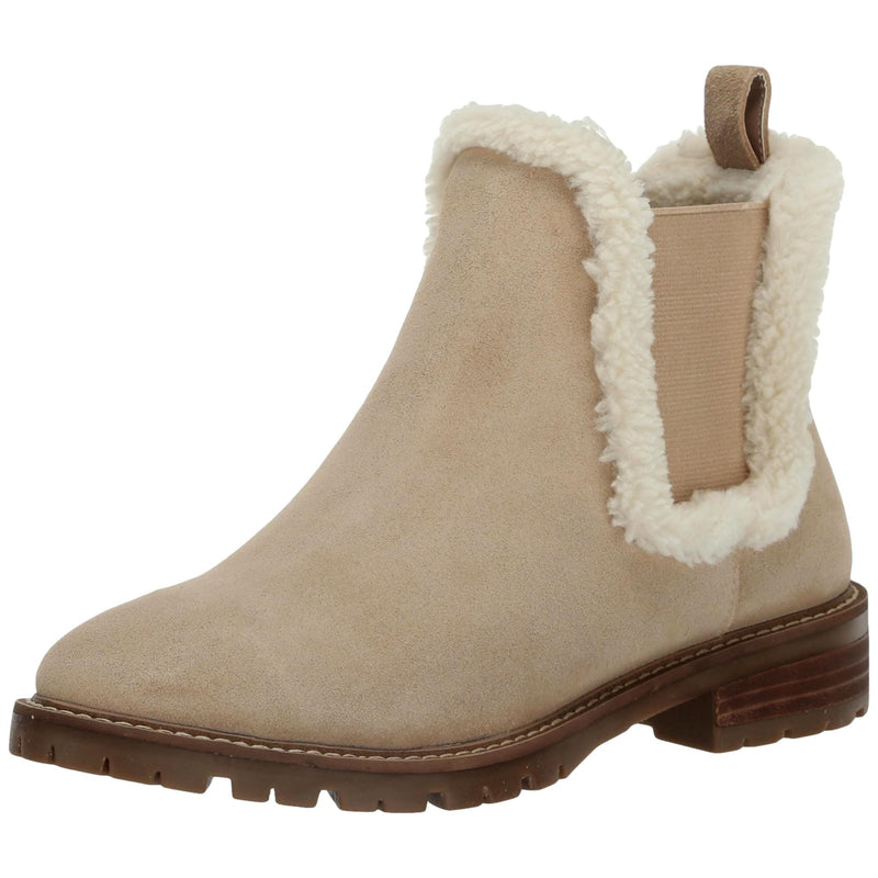 Steve Madden Leopold Tan Suede Fur  LEOP02S1-TAN Women's