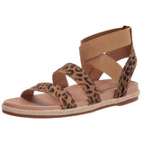 Lucky Brand Dilane Flat Sandal Natural  LK-DILANE-241 Women's
