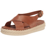 Lucky Brand Laythan Platform Wedge Sandal Latte  LK-LAYTHAN-260 Women's