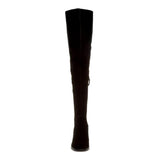 Kelsi Dagger Brooklyn Logan Over The Knee Boot Black  LOGANVT Women's