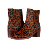 Madewell Desi High Shaft Chelsea Boot Maple Syrup Multi Leopard  MA422-984 Women's