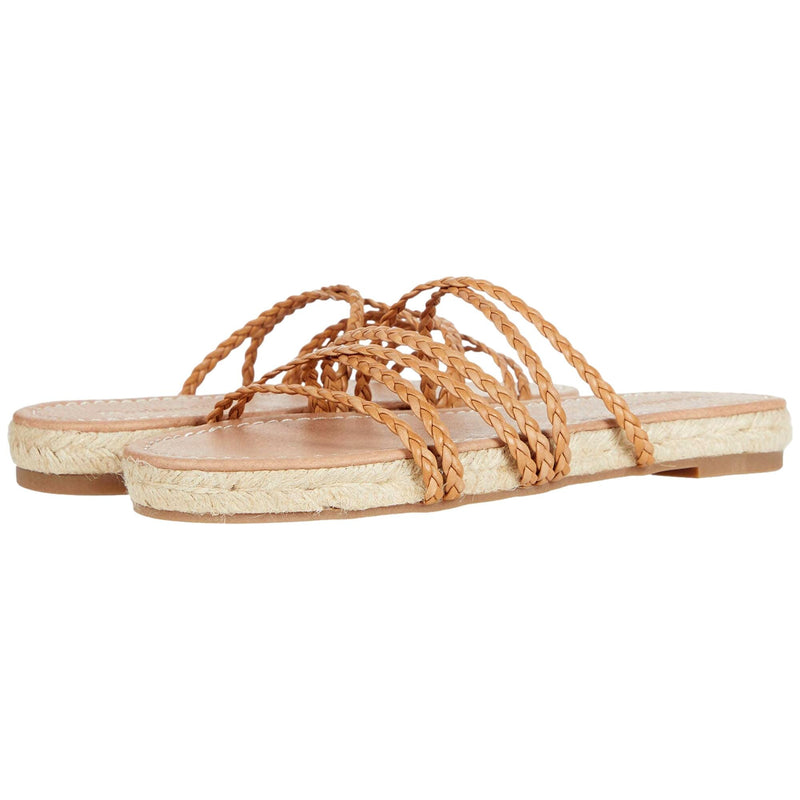 Madewell Bobbi Espadrille Slide Amber Brown  MD777-220 Women's