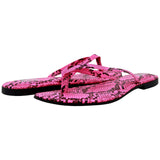 FARYL by FaryIrobin Milo Pink Snake  MILO-PNKSNAKE Women's