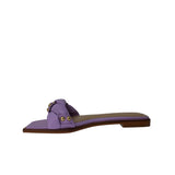 Massimo Matteo Calista Studded Slide Lilac  MM-441006-534 Women's