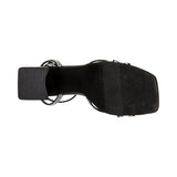 Madden Girl Mooree Black Multi  MOOR01J1-BLK Women's