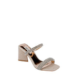 Badgley Mischka Frankie Heeled Sandal Pale Gold  MP6737-280 Women's