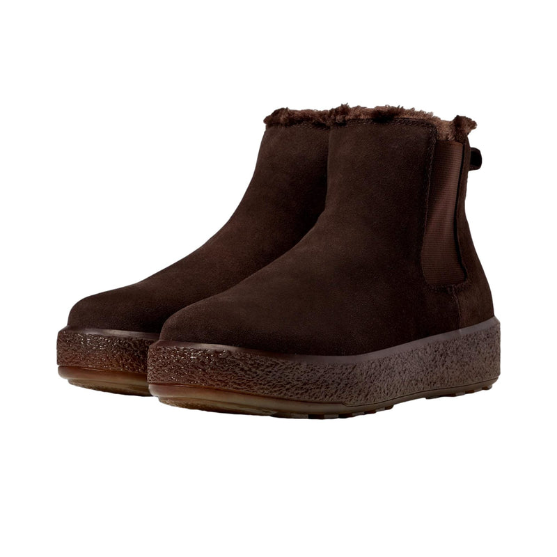 Madewell Joey Warm Pull-On Chelsea Boot Dark Coffee  NC297-239 Women's