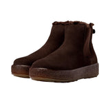 Madewell Joey Warm Pull-On Chelsea Boot Dark Coffee  NC297-239 Women's