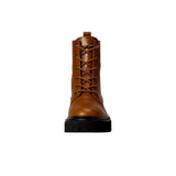 Madewell Cambrie Lace-Up Boot Leather English Saddle  NG667-219 Women's