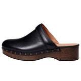 Madewell Torrence Clog True Black  NG681-001 Women's