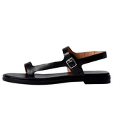 Madewell Dory 90S Minimal Sandal True Black  NK015-BLK Women's