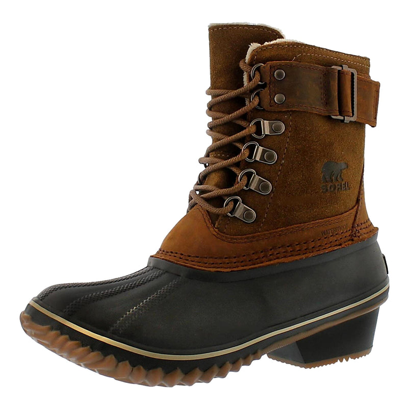Sorel Winter Fancy Lace II Elk/Grizzly Bear  NL2125-286 Women's
