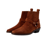 Madewell Alec Moto Western Boot Dried Maple  NN025-245 Women's