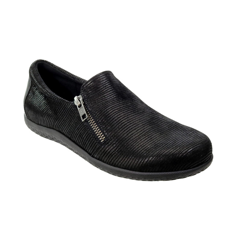 David Tate Bend Black / Lizard Print  NWF22-328 Women's