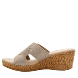 David Tate Vibe Wheat Rayon Fabric  NWS23-443 Women's