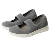 David Tate Comfy Knit Fabtic Flat Grey / White  NWS24-503 Women's