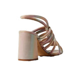 Free People Colette Cinched Heel Rainbow Metallic  OB1432993-997 Women's