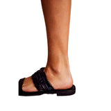 Free People Winding River Slip-On Black  OB1627897-001 Women's